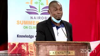 2nd Nairobi Summer School on Climate Justice Workshop