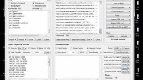 Scrapebox Auto Comment Software Review,Basic Usage Guide clip3