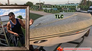 2008 Raceboat FixerUpper | Resurrecting a LeftForDead Challenger Offshore Powerboat