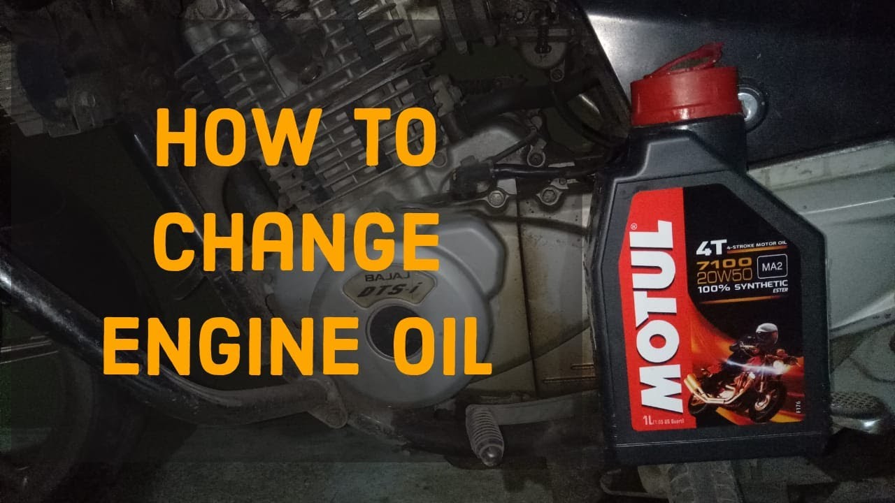 How to change Engine oil in Pulsar 150 Hindi Vlog YouTube