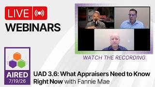 UAD 3.6: What Appraisers Need to Know Right Now