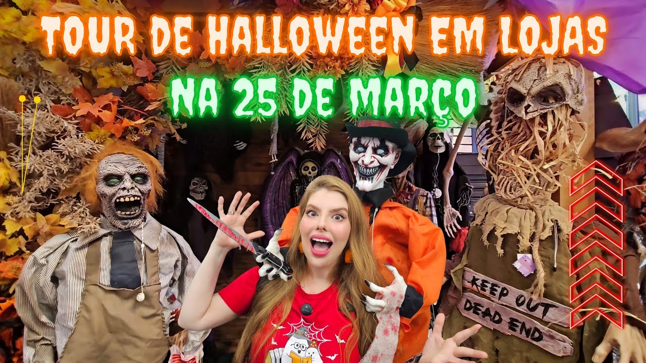 🎃 Tour de Halloween nas lojas da 25 de Março - Tudo o que tem até agora, com preços #halloweendavan