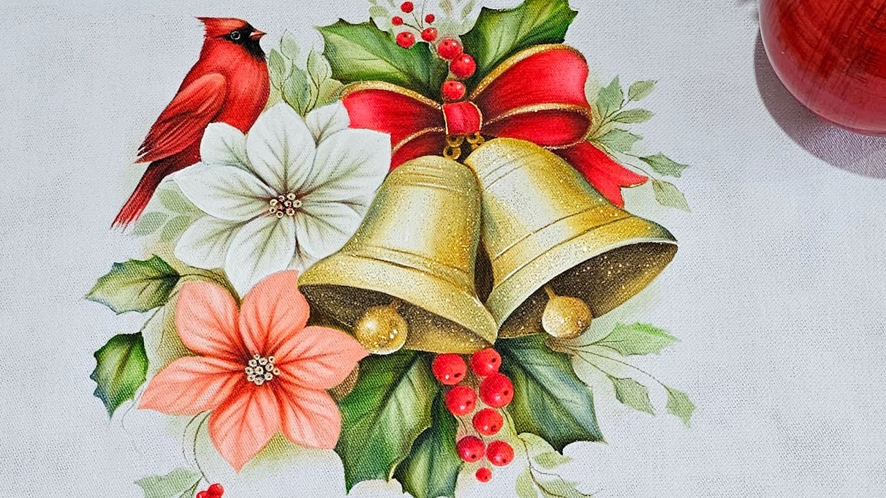 vamos pintar um lindo projeto de Natal?