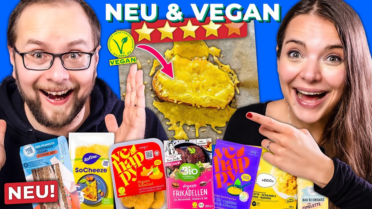 Update Krasse VEGANE Produktneuheiten 2022 im Test (ALDI, PENNY, DM, EDEKA, NETTO)