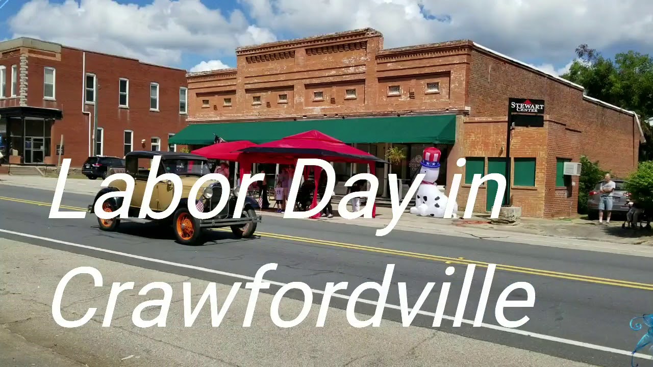 2018 Labor Day Parade Crawfordville, Ga YouTube