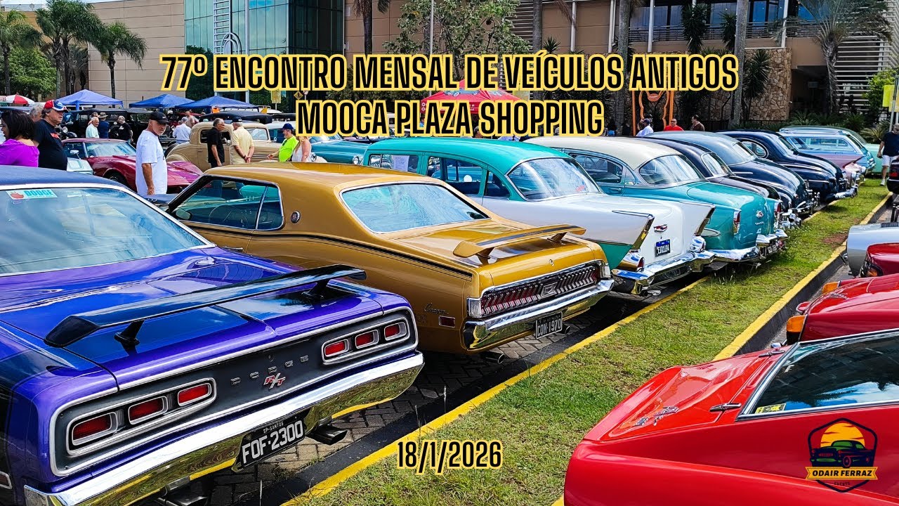 77º Encontro de Carros Antigos Mooca Plaza Shopping - São Paulo/SP - 18/1/2026
