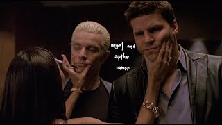 Angel and Spike behaving like an old married couple for 3 minutes