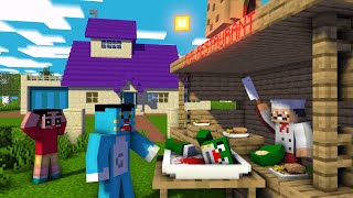 Oggy in Evil Restaurant | Oggy , Shinchan and Jack in Minecraft