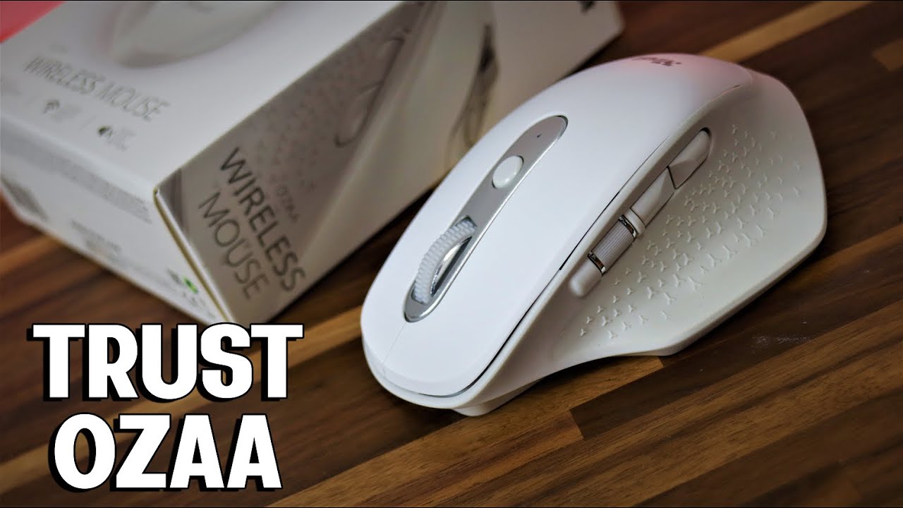 Trust OZAA Wireless Mouse - Oustanding performer for the price! - YouTube