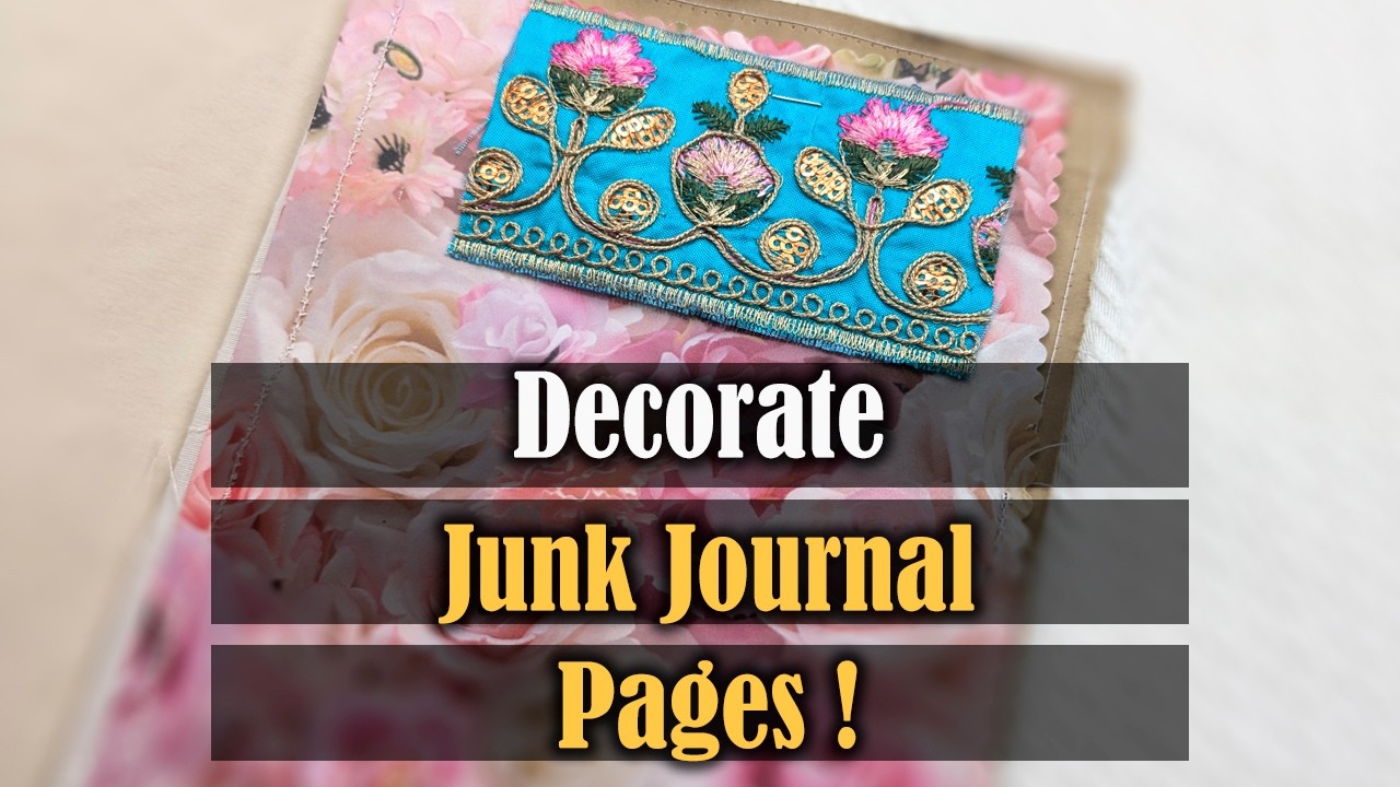 Cozy Junk Journal Magic: Decorating Pages with Vintage Scans & Heartfelt Details #jjmadness