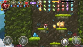Super Jungle Jump Jogo de aventura parecido com Mario p Android screenshot 3