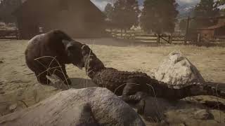 Animal Crocodile Attack Sim screenshot 2