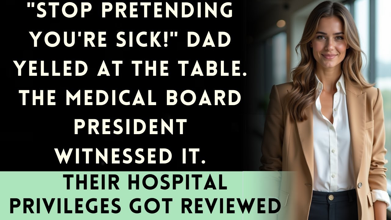 During Family Dinner, They Mocked My Treatment—Not Knowing The Specialist Was Visiting