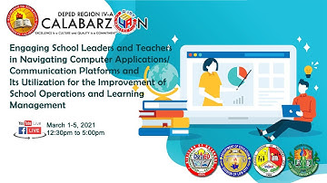 DepEd Tanauan City Live Stream: CB Engaging School Leaders and Teachers Course II