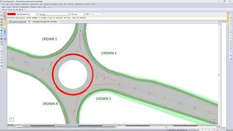 CIVIL DESIGNER FAQ - Stockdale roundabout editing using CAD targeting