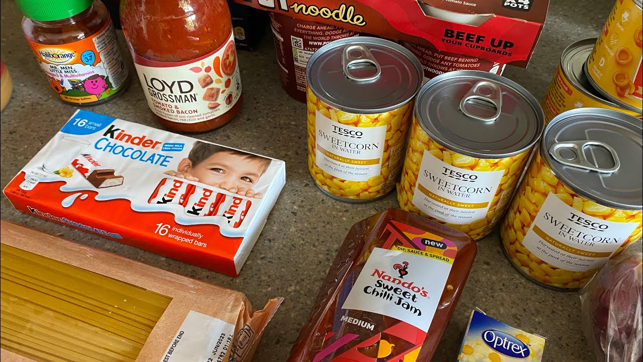 Tesco food shopping haul | Grocery haul UK