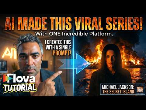 How We Created Michael Jackson: The Secret Island Using One AI Platform | Flova AI Tutorial