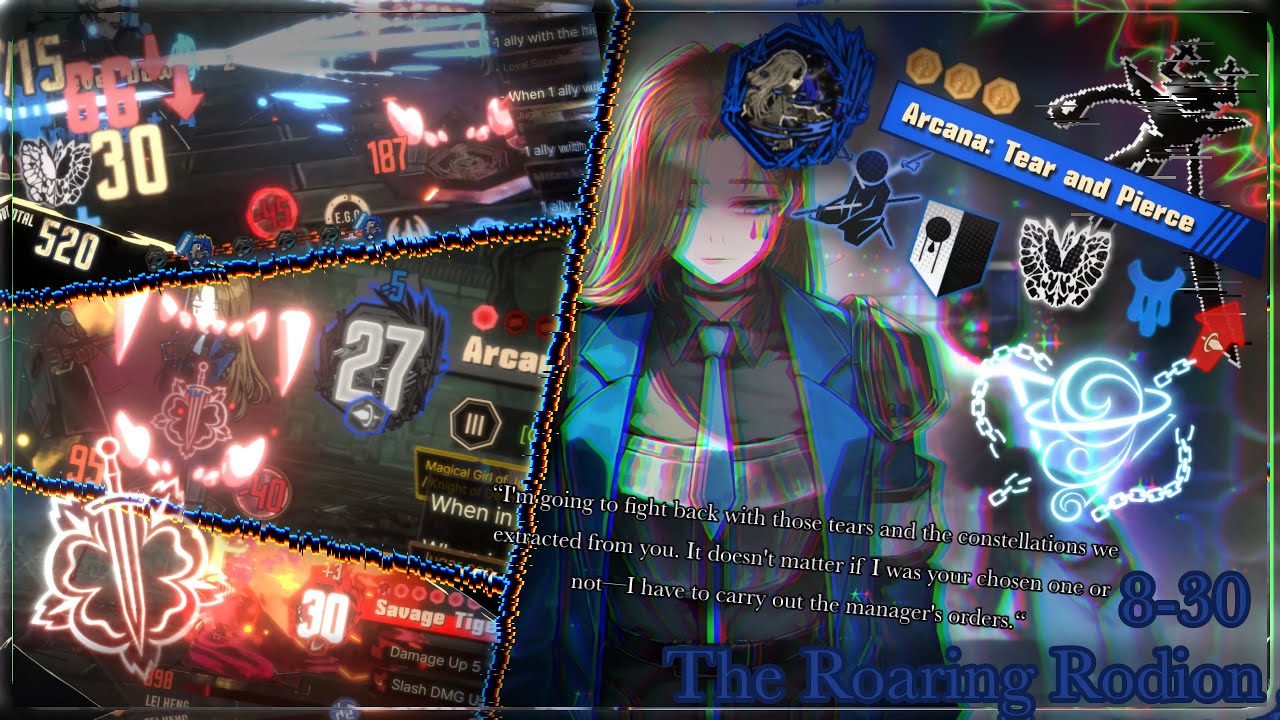 [Limbus Company 8-30] Roaring Knight Rodya sends Lei Heng Into a ...