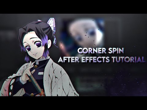 CORNER SPIN TUTORIAL | after effects