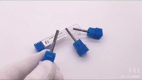 1/8 inch carbide end mill 3 flute 60 high helix