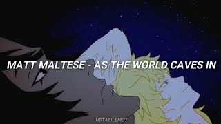 Video thumbnail of "Matt Maltese - As The World Caves In (Sub. Español)"