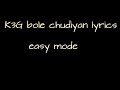 K3G bole chudiyan lyrics Mp3 Song