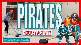 PIRATES! HOCKEY - PE  Activity Instructions and Demo of FUN Lead Up Game for Kinder-5th grade screenshot 5