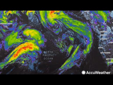 Persistent storm track to bring rounds of rain to southern US - YouTube