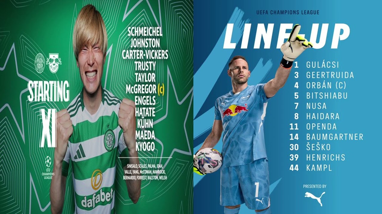 Celtic vs RB Leipzig Champions league Matchday 4 BBC Radio