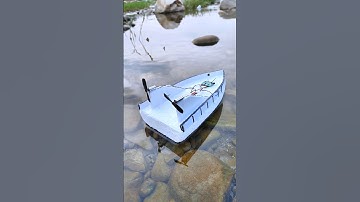 How To Make A Simple Amazing Rc Boat At Home With Thermocol | Diy Rc Boat | Rc Water Boat
