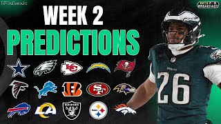 (13-3 Run) NFL Week 2 Predictions for EVERY NFL Game | NFL Picks for Week 2