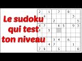 Tester votre niveau en sudoku 