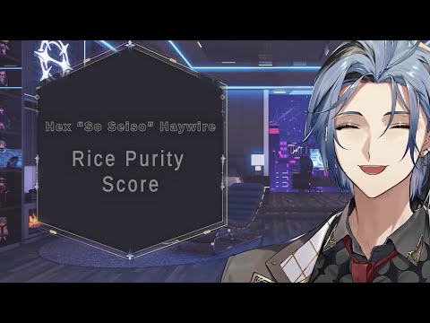 Hex Haywire reveals Rice Purity Score, teases one more test.