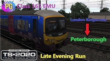Train simulator 2020 Class 365 EMU Biggles wade-Peterborough-late evening run