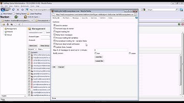 IceWarp - Creating and managing mailing lists
