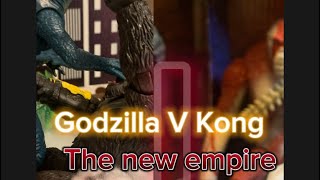 Godzilla V Kong the new empire stop motion PT.1