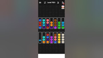 Ball Sort   Level 7021