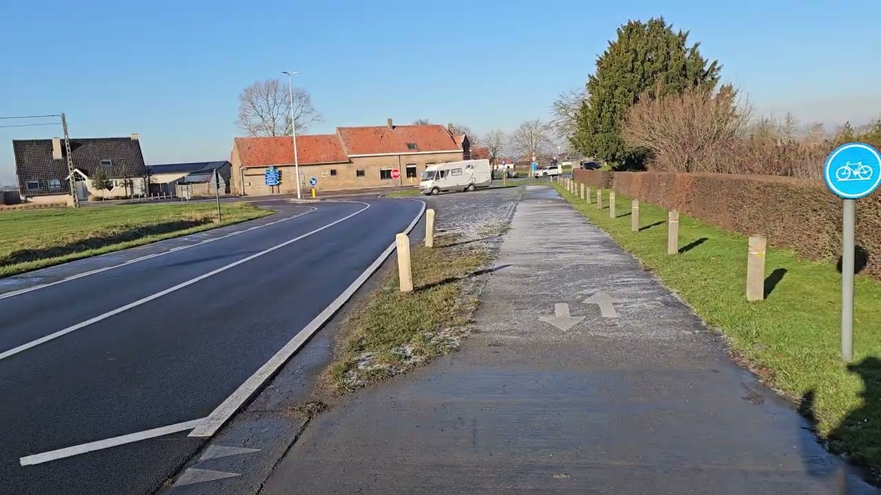 Winter battlefield tour around the WW1 Ypres salient