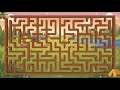 Maze Game Challenge | Solving the Camping Theme Maze Puzzle Animated Solution Labyrinth