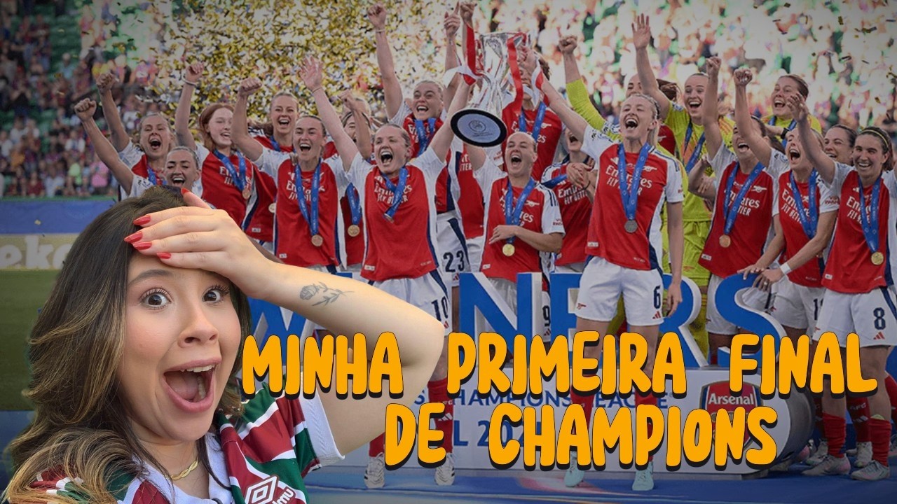 O DIA EM QUE O ARSENAL FEZ HISTÓRIA em Lisboa!  Final da Champions Feminina 2025 VLOG