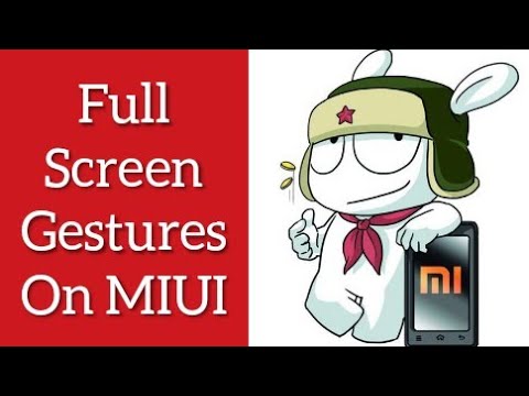 Full Screen Gestures on Xiaomi/Redmi/POCO Smartphones | Android 10 | MIUI