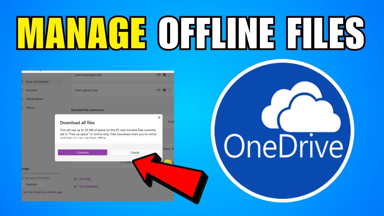How To Manage Offline Files In Onedrive (2026) (Complete Guide) - YouTube