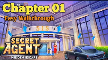 Hidden Escape Mysteries : Secret Agent Chapter 01 Secret Intelligence Service Walkthrough