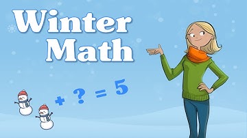 Missing Addends: Winter Math (Numbers 1 - 10 / Kindergarten / First Grade)