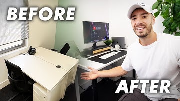 Moving Into A New Office Space (Productivity Desk Setup)