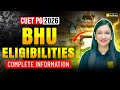 CUET PG 2026 BHU Eligibility Criteria | Who Can Apply? | Complete Information | VedPrep Biology