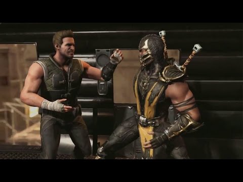 Mortal Kombat X First Story Mode Gameplay Footage