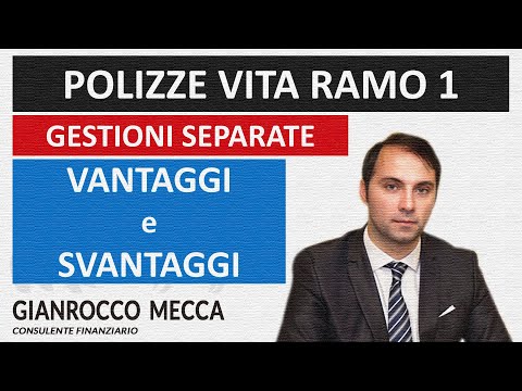 Polizze Vita Ramo 1: vantaggi e svantaggi della gestioni separate