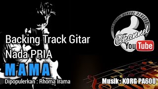 MAMA Backing Track GITAR - Rhoma Irama - Chord Am || KORG PA600