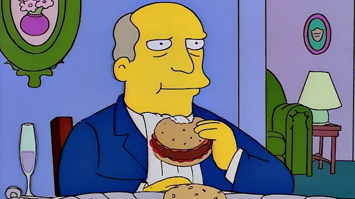 Steamed Hams but Skinner burns his roast before Chalmers arrives